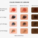 Bruise Identifying Chart for Seniors Guide