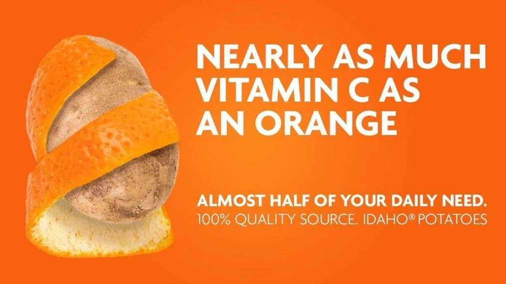 Do Oranges and Potatoes Have the Same Amt of Vitamine? Potato vs Orange Magic
