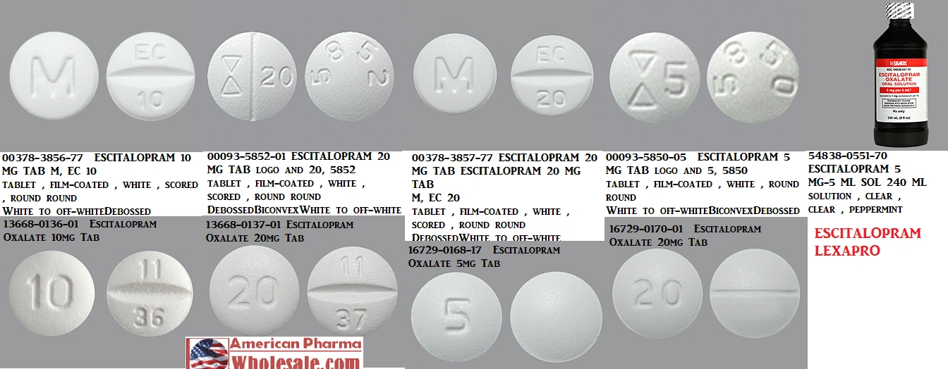 Generic Lexapro 20 mg Pill Identifier: Your Daily Confidence Guide