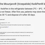Can You Refridgerate Mounjaro KwikPen After First Use?
