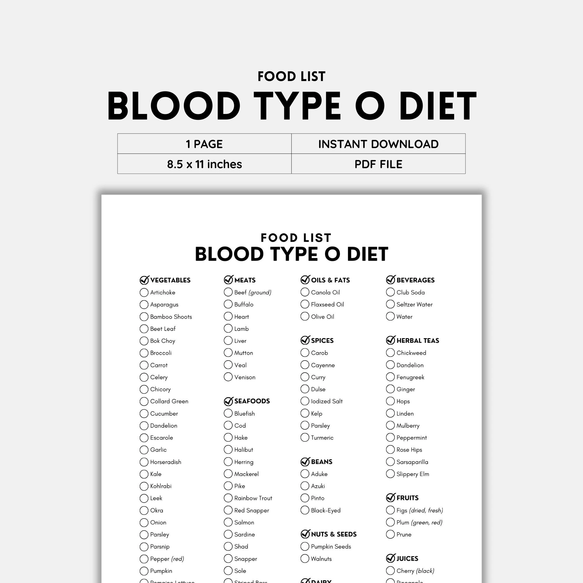 O Blood Type Food List: Real Talk for Everyday Health Seekers
