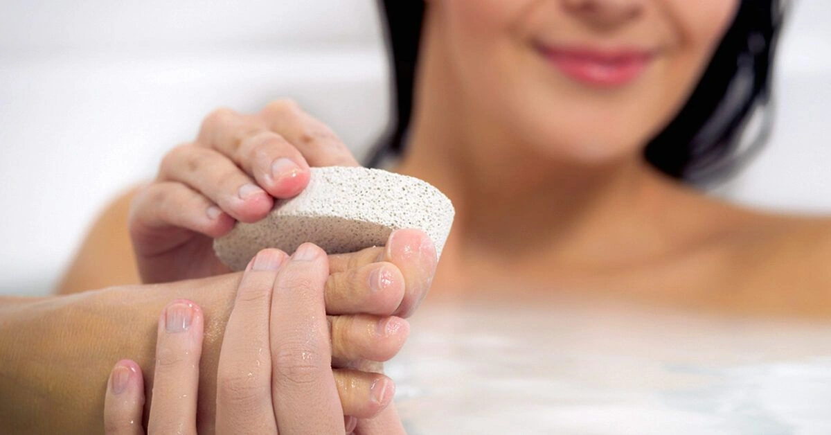How to Use a Pumice Stone