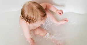 Milk Bath Baby Benefits for Newborn Skin