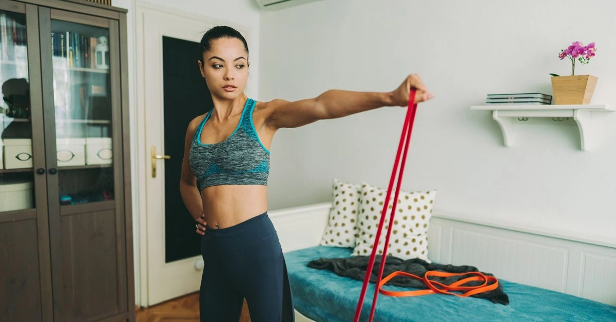 Resistance Band Chest Workout: 7 Exercises You Can Do Anywhere